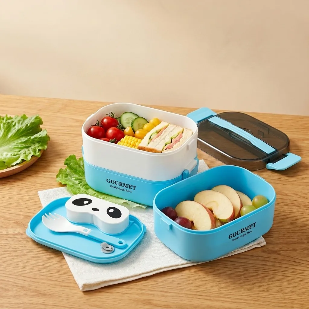 Meal Prep Or Prep Meal - Marmita Bento para Micro-ondas, Infantil, Plástico