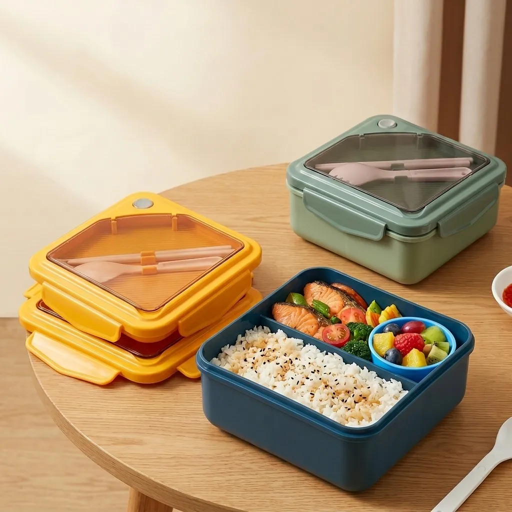 Meal Prep Or Prep Meal - Conjunto de marmitas de plástico para