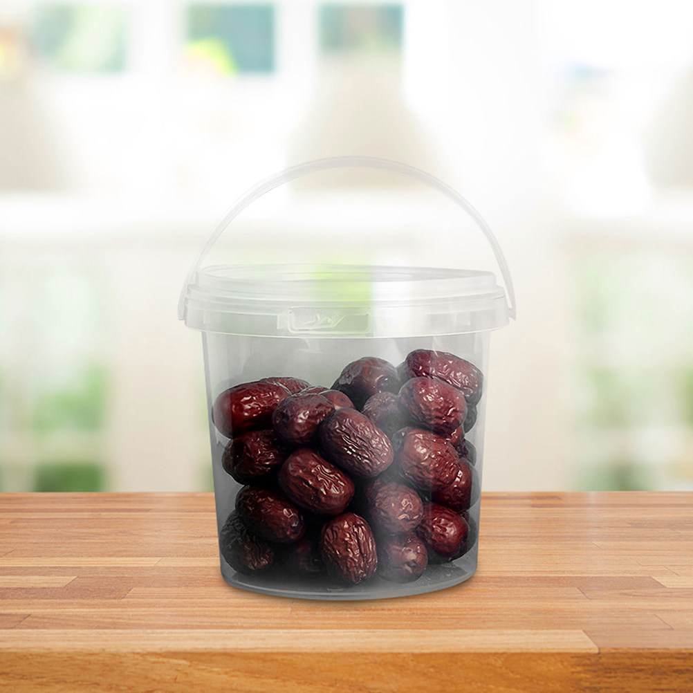 Meal Prep With Rice - Conjunto de 6 recipientes transparentes de