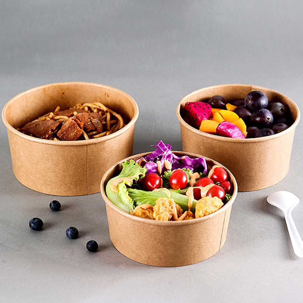 Meal Prep Bowl - 50 unidades de recipientes de papel