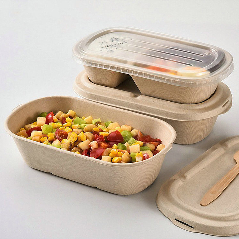 Meal Prep Bowl - Caixas descartáveis ​​para viagem, 10/50 peças,