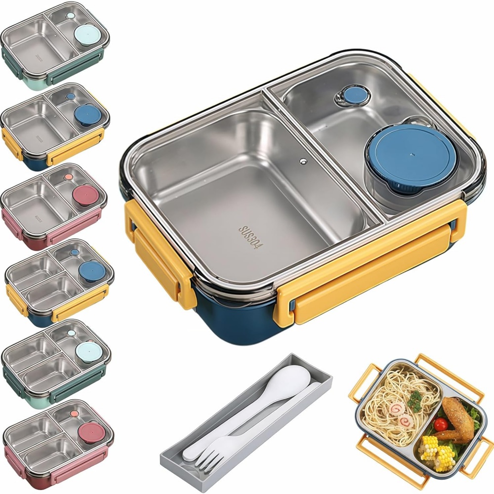 Meal Prep Bowl - Lancheiras portáteis de 850ml para crianças