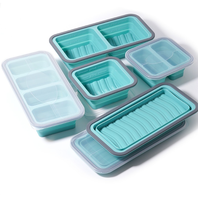 Meal Prep Template - Bandeja para Congelador com Tampa, 2