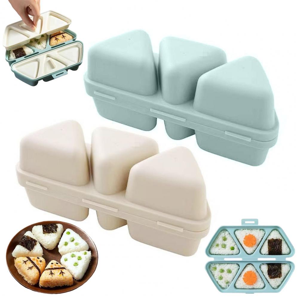 Meal Prep With Rice - Molde de Onigiri Triangular de 6