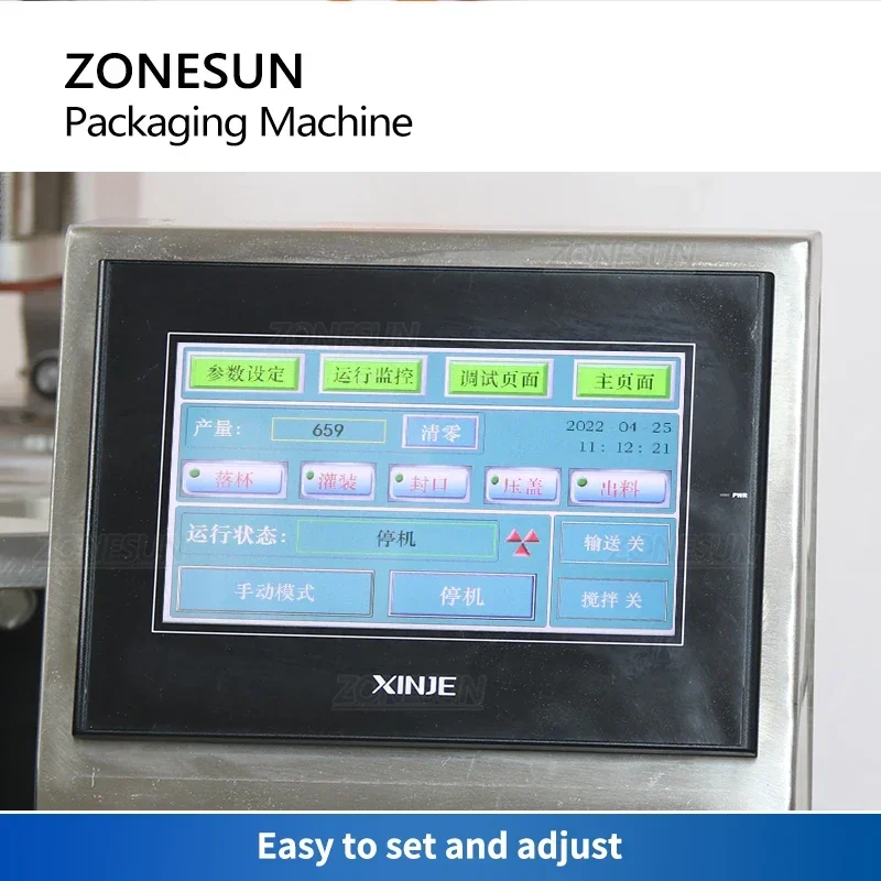 Zonesun máquina automática de  - Sauce Dipping Cup avaliação e preço