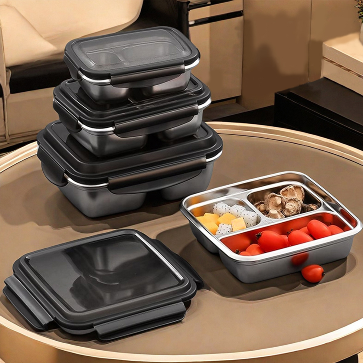 Wherehbuy 2/3 grades 304 lanch - Meal Prep Bowl avaliação e preço