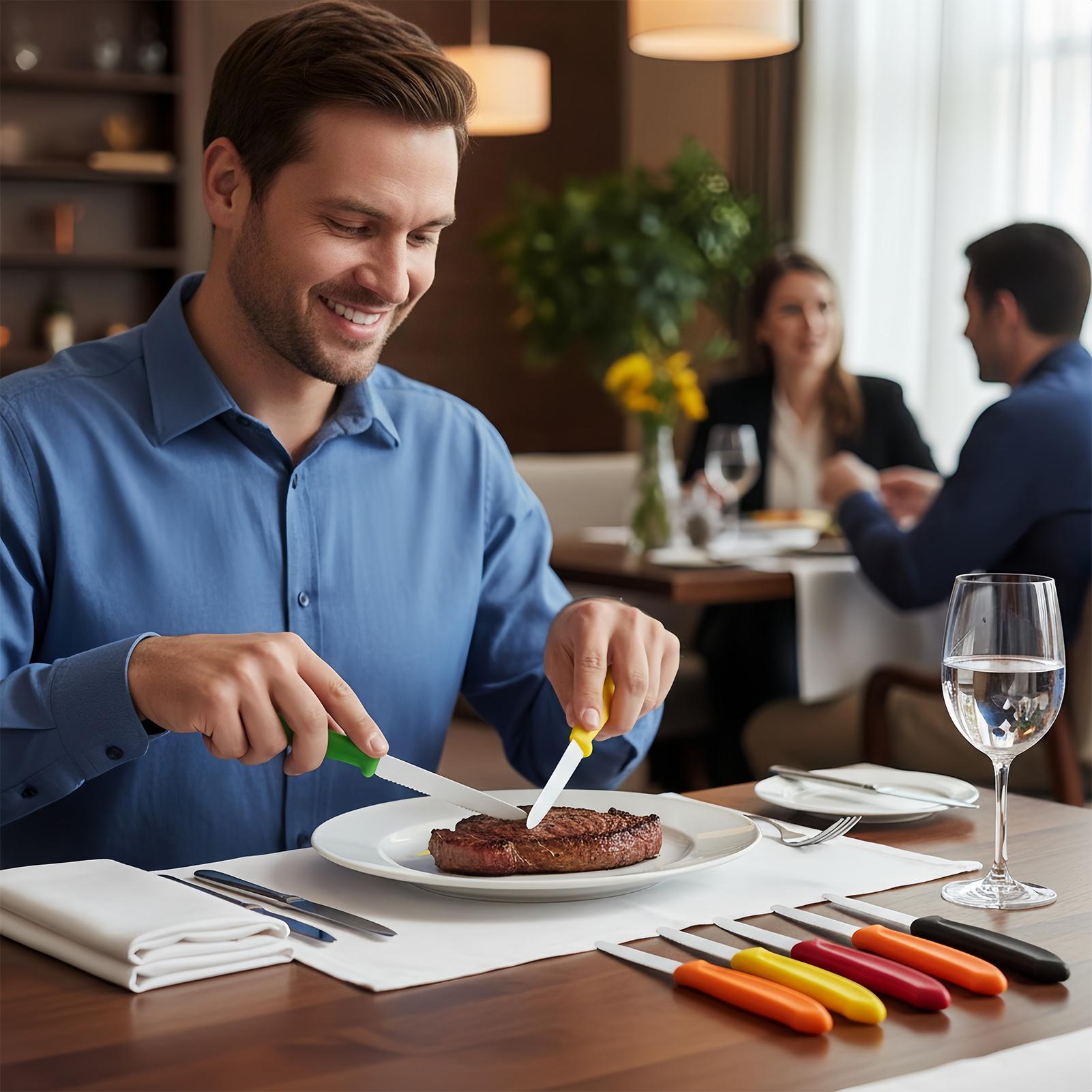 Cortador de bife serrilhado, 5 - Meal Prep Kitchen avaliação e preço