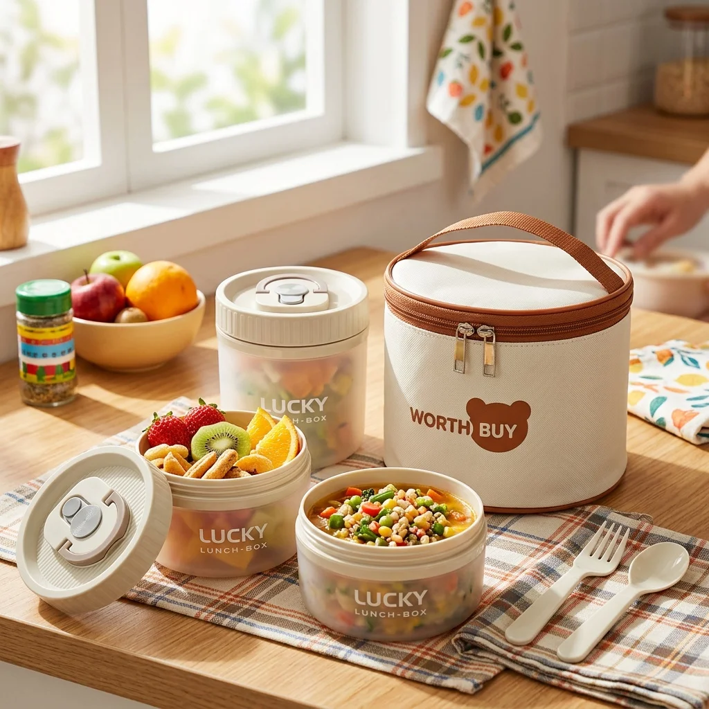 Caixa de almoço portátil de pl - Meal Prep Or Prep Meal avaliação e preço