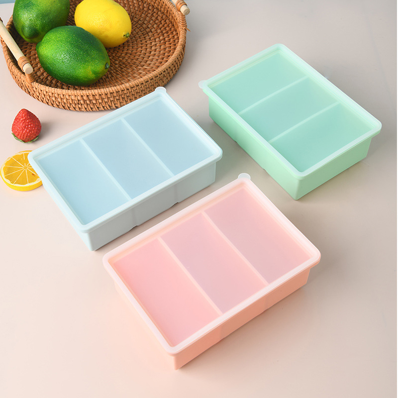 Forma de Silicone Gigante com  - Meal Prep Template avaliação e preço