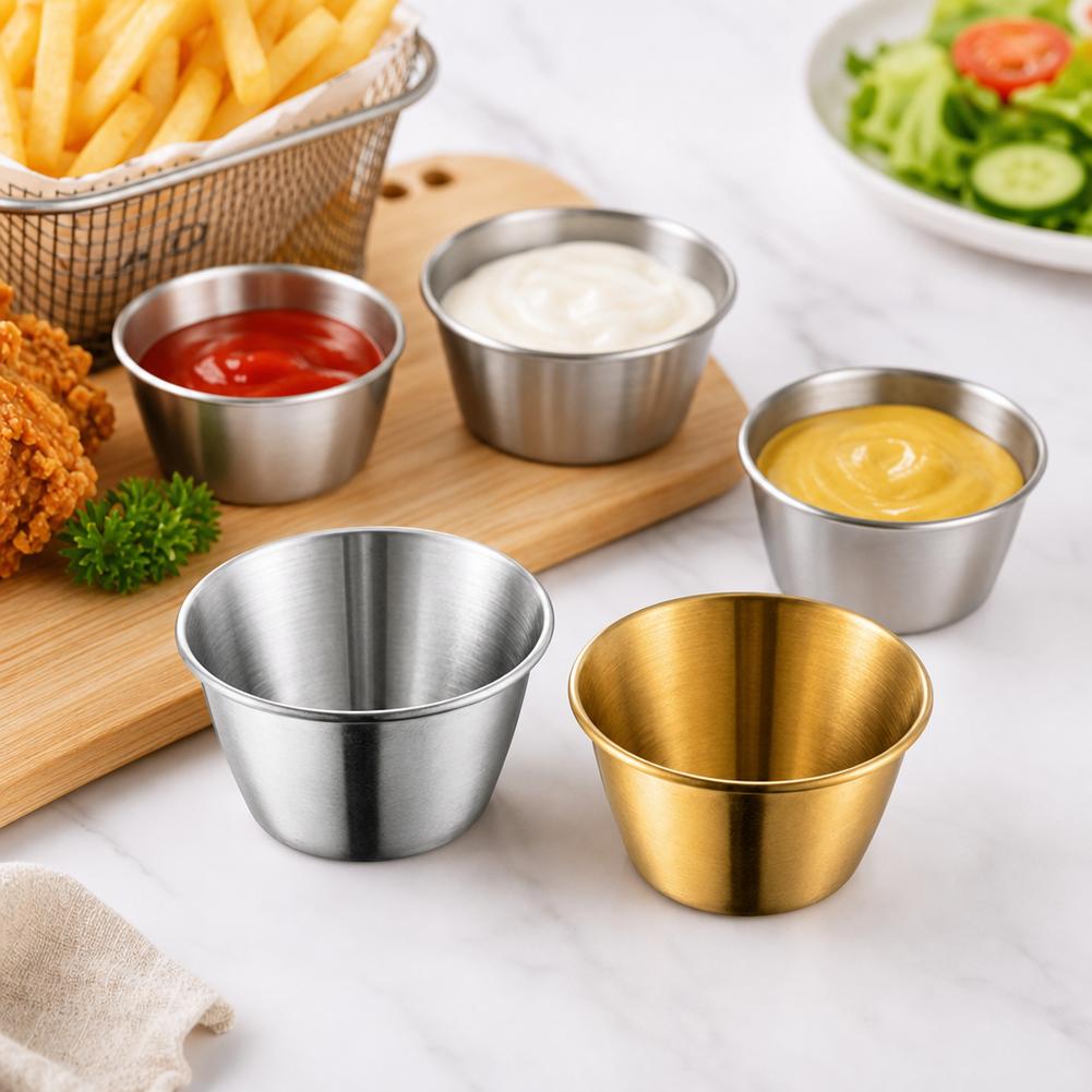 Copos de molho de aço inoxidáv - Sauce Dipping Cup avaliação e preço