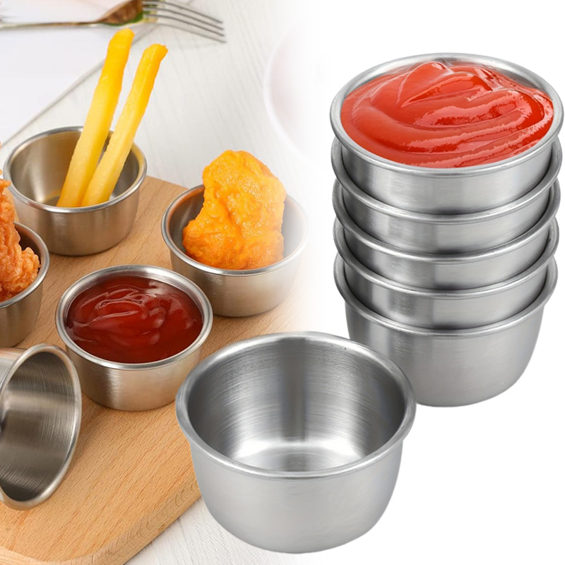Tigela de molho de aço inoxidá - Sauce Dipping Cup avaliação e preço