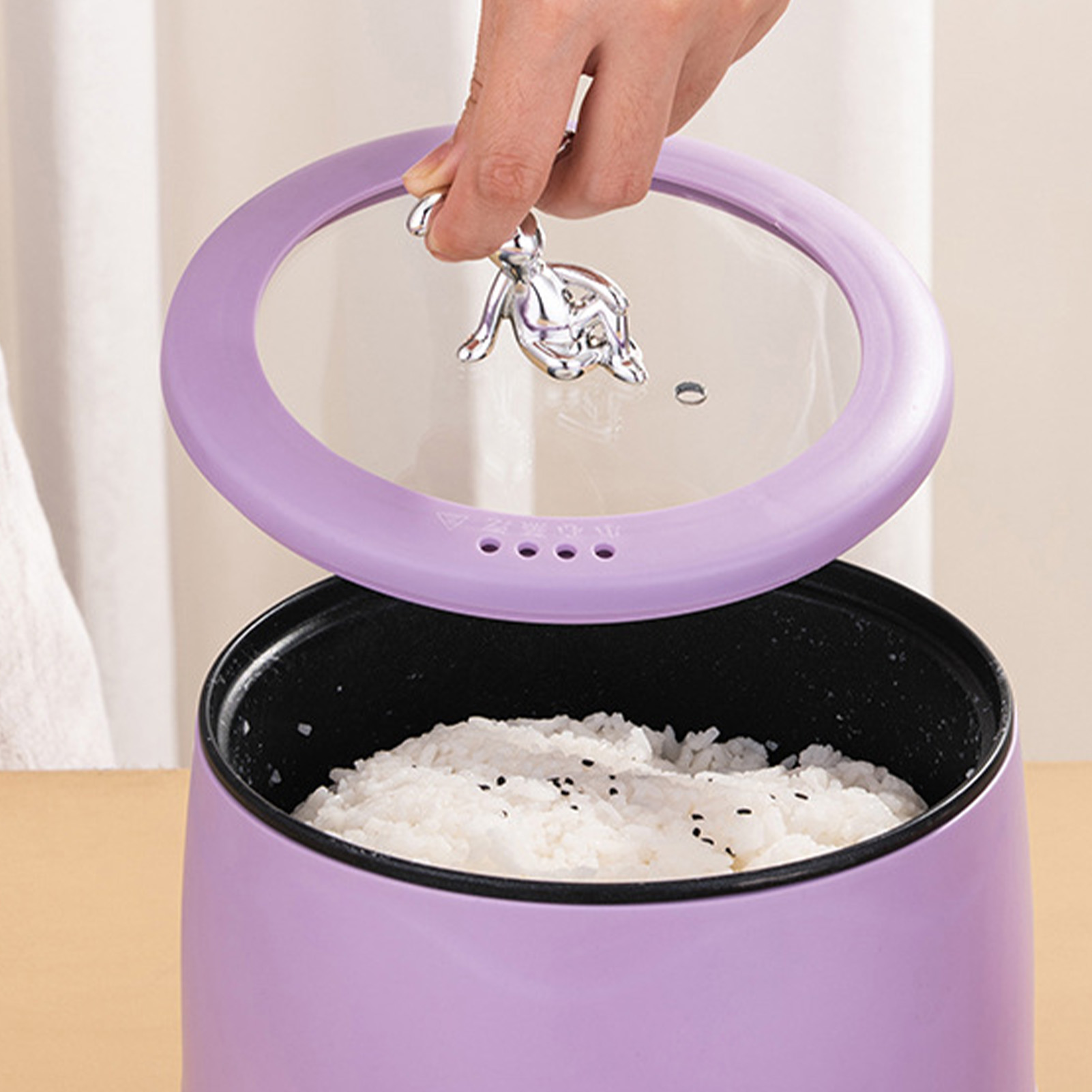 Mini panela elétrica inteligen - Meal Prep With Rice avaliação e preço