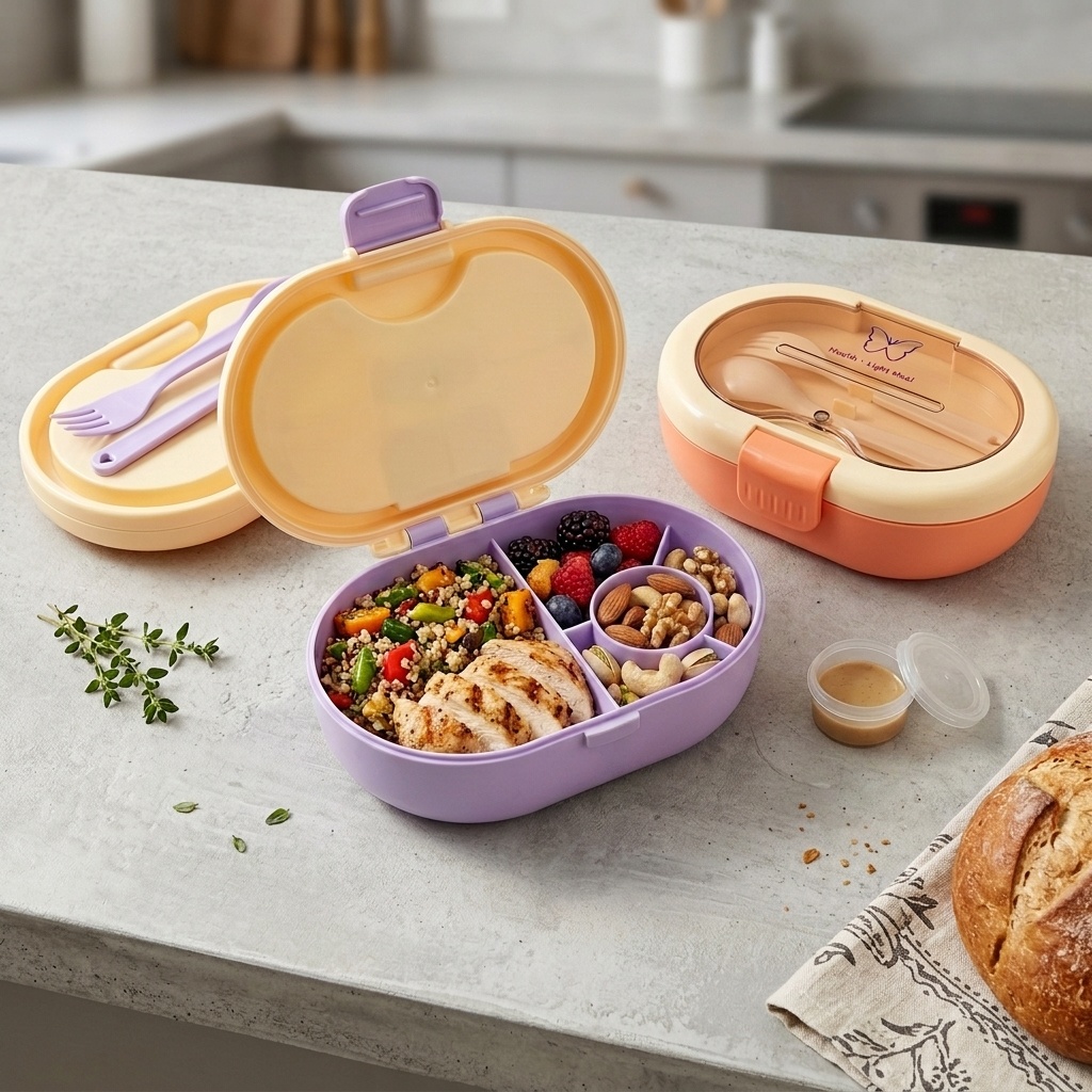 Caixa de Almoço Plástica à Pro - Meal Prep Or Prep Meal avaliação e preço