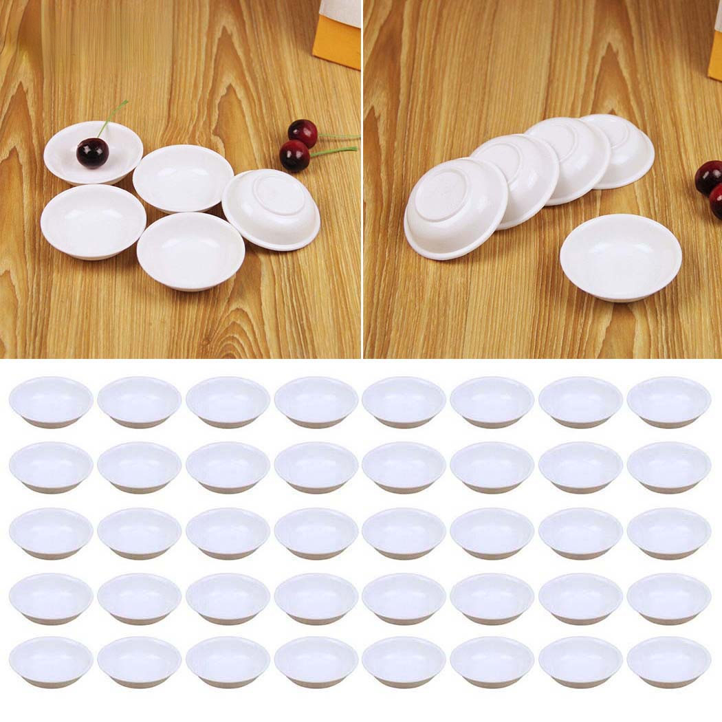 Pratos de molho de plástico br - Sauce Dipping Cup avaliação e preço