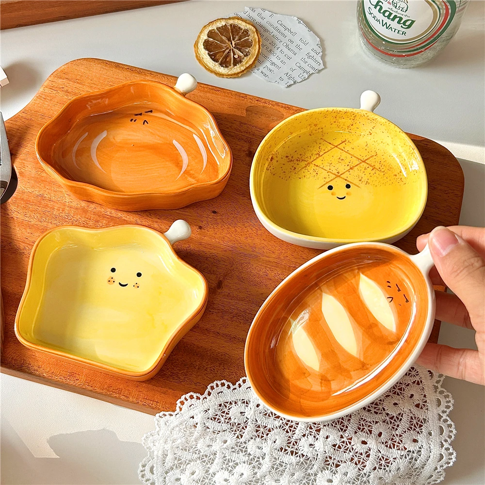 Prato cerâmico em forma de pão - Sauce Dipping Cup avaliação e preço