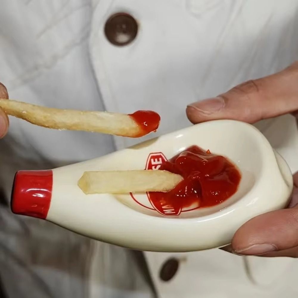 Novos pratos de molho em forma - Sauce Dipping Cup avaliação e preço