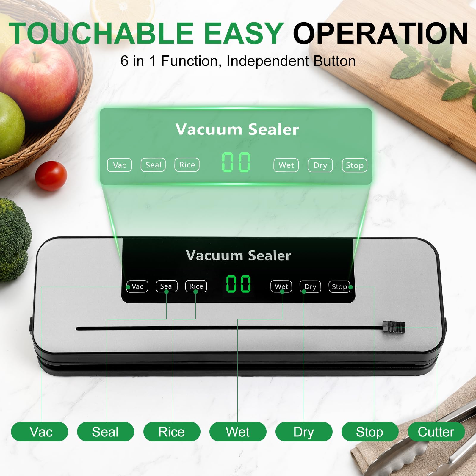 Máquina Seladora a Vácuo para  - Meal Prep With Rice avaliação e preço