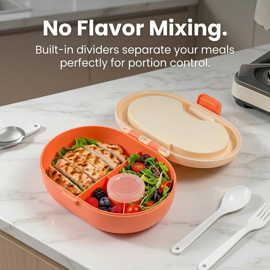 Caixa de almoço tipo bento em  - Meal Prep Or Prep Meal avaliação e preço
